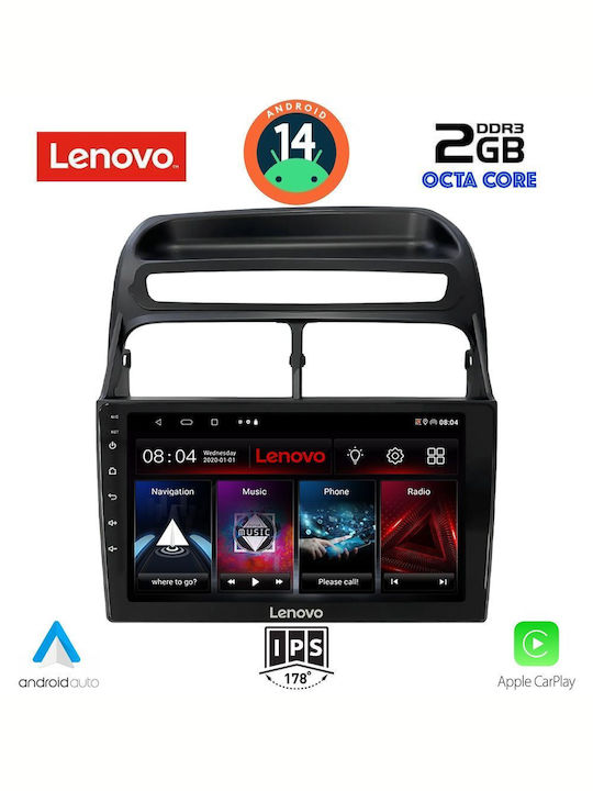 Lenovo Auto-Audiosystem für Fiat Linie 2007-2011 (Bluetooth/USB/WiFi/GPS/Apple-Carplay/Android-Auto) mit Touchscreen 9"