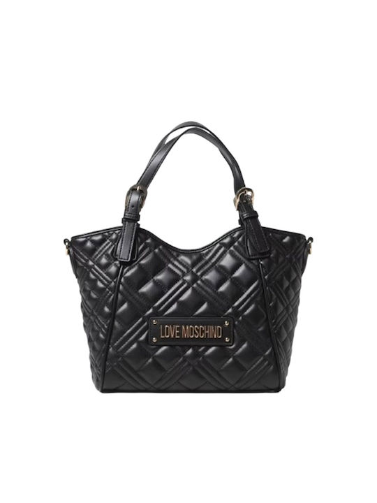 Moschino Damen Tasche Schulter Schwarz