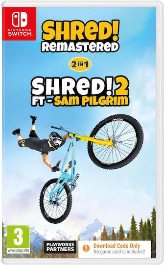 Shred! Remastered & Shred 2 Ft Sam Pilgrim (Код в кутия) Игра за Switch
