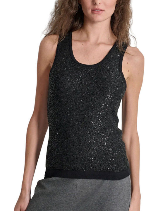 Women's Blouse Sleeveless Black