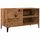 vidaXL Мебел за Hi-Fi Кафяв 38x84.5x48см