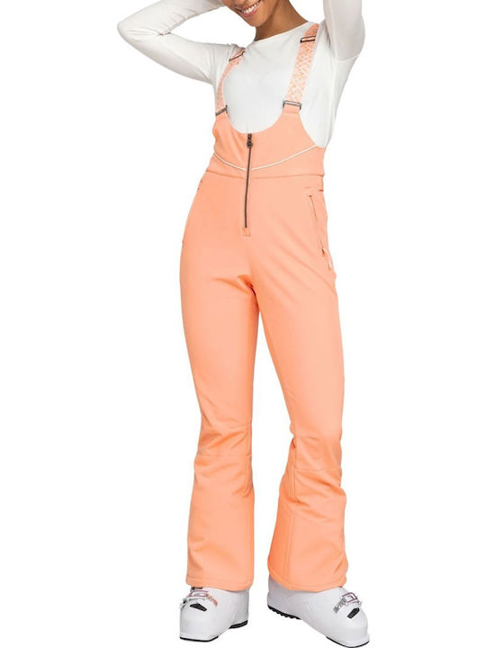 Roxy Summit ERJTP03268-MGK0 Women's Dungarees for Ski & Snowboard Orange