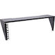 Inline Wall Mount 19" 3U Vertical Under Desk Black