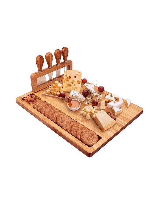 Wooden Cheese Serving Platter