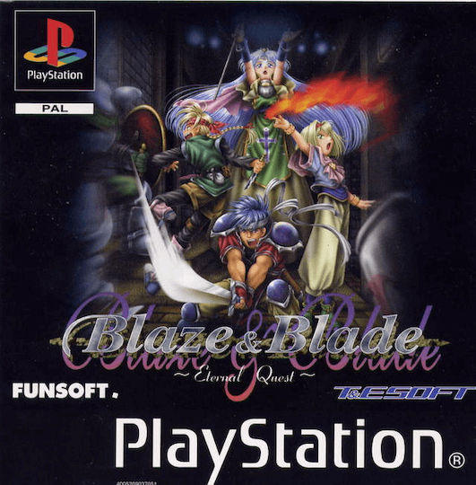 Blaze & Blade Eternal Quest PS1 Game (Used)