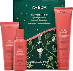 Aveda Damen-Haarpflegeset Nutriplenish Reichhaltige Feuchtigkeitspflege Essentials Geschenkset Intensiv Feuchtigkeitsspendendes Shampoo & Conditioner & tägliche Pflegebehandlung Aveda Damen-Haarpflegeset Nutriplenish Reichhaltige Feuchtigkeitspflege Essentials Geschenkset Intensiv Feuchtigkeitsspendendes Shampoo & Conditioner & tägliche Pflegebehandlung