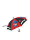 Disney Kids Curved Handle Umbrella Miraculous Umbrella Red