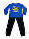 Stardust Kinder Schlafanzug Winterlich Blau