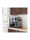 Metall-Mikrowellen-Organizer-Regal