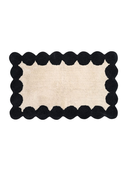 Das Home Non-Slip Bath Mat Cotton 0766 42075080...