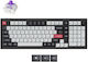 Keychron Q5 HE QMK Q5H-M1 Tastatură Mecanică De Gaming Fără Fir Cu Comutatoare Gateron Double-Rail Magnetic Purple Și Iluminare RGB Engleză SUA Carbon Negru