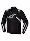 Alpinestars T-sps V2 Winter Men's Motorcycle Jacket Waterproof Black/White