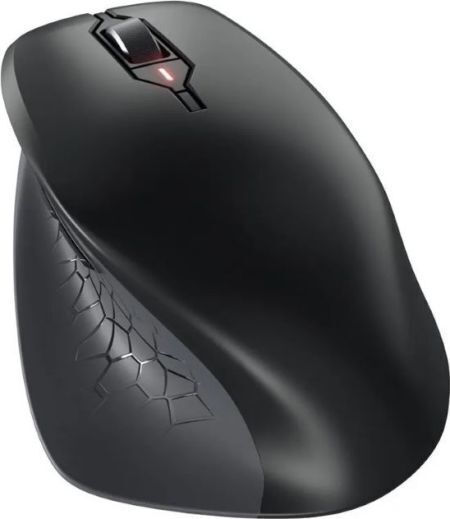 Cherry Stream Comfort Kabellos Ergonomisch Maus Schwarz