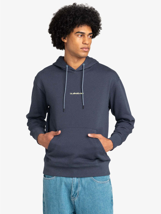 Quiksilver Sweatshirt Fleece with Hood Blue