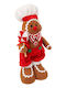 Atmosphera Christmas Plush Figure Candy Brown Height 36cm Gingerbread Cookie