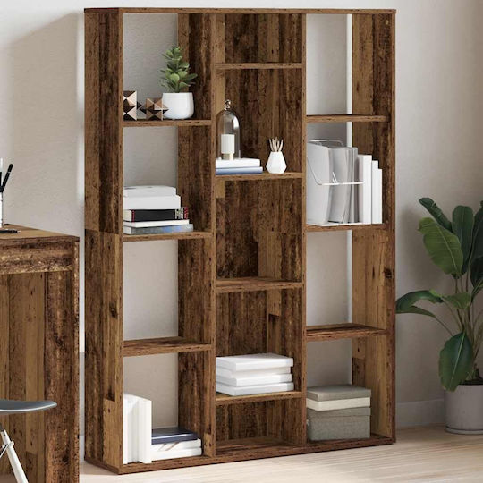 Brown Bookcase 100x24x140cm