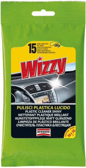Auto Gs Cleaning Wipes for Car Dashboard 15pcs