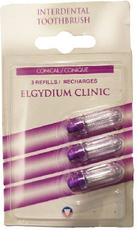 Elgydium Refill Interdentalbürsten Lila 3Stück