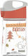Sigg Woodland Friend Kids Water Bottle Plastic with Straw Non Spill Orange 350ml