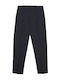 Hose Elastisch in Tapered Schnitt Blau