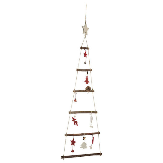 Weihnachtsdekoration Baum 83cm Verziert Beige