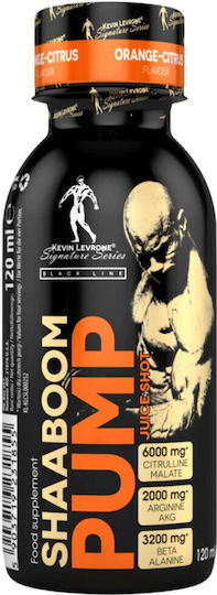 Black Line Shaaboom Pump Shot 120ml Orange Citrus