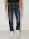 Herren Jeanshosen Elastisches Slim Fit Blau