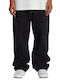 Worker Men's Jeans Pants with Loose Baggy Fit Black