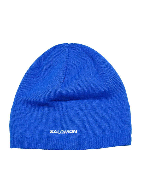 Beanie Unisex Beanie Knitted in Blue color