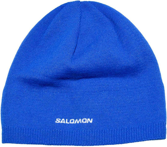 Beanie Unisex Σκούφος Πλεκτός σε Μπλε χρώμα