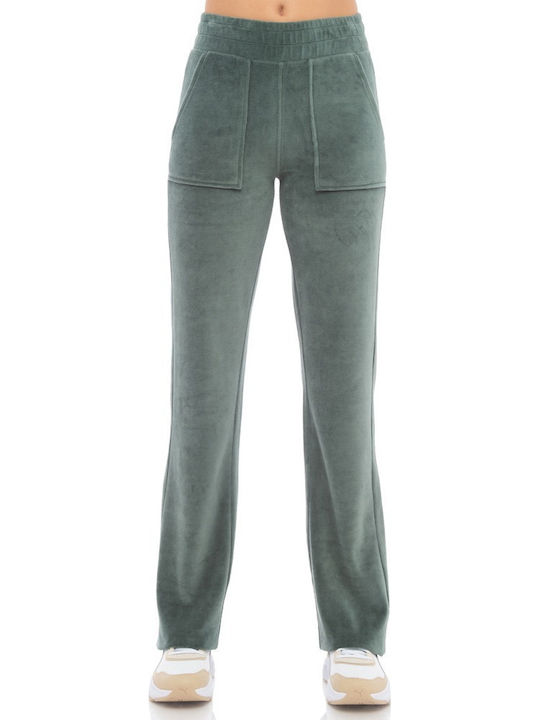Sweatpants Velvet Dark Grey