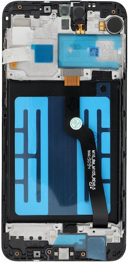 Οθόνη με Μηχανισμό Αφής και Πλαίσιο για SAMSUNG A10 (Μαύρο)