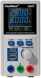 PeakTech 6227 Labor-Stromversorgung 60V 6A PeakTech 6227 Labor-Stromversorgung 60V 6A