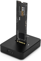 Θήκη για Σκληρό Δίσκο M.2 SATA III με σύνδεση Type-C