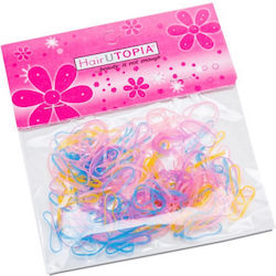 Hair Utopia Scrunchies 100τμχ (Τυχαία Επιλογή)