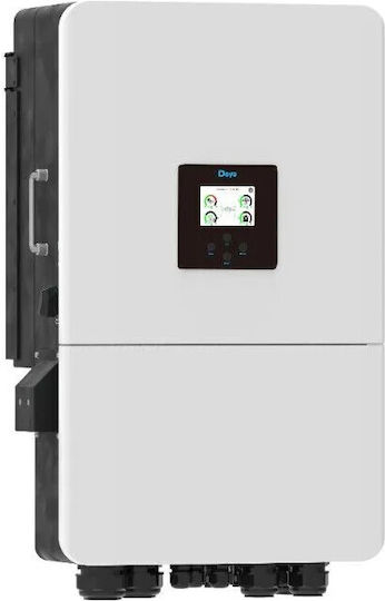 Deye SUN-15K-SG05LP3-EU-SM2 Καθαρού Ημιτόνου Inverter Ισχύος 15000W (Τριφασικό)