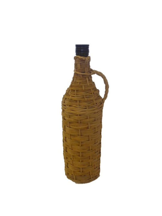 Bottle Water Glass with Screw Cap Brown 1500ml