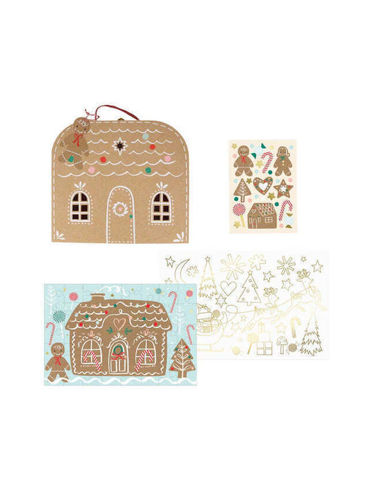 Meri Meri Weihnachts- Dekorative Darstellung Braun 10.75x9.75x4cm