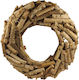 Arpimex Srl Decorative Wreath for DIY Crafts Brown 40x6cm
