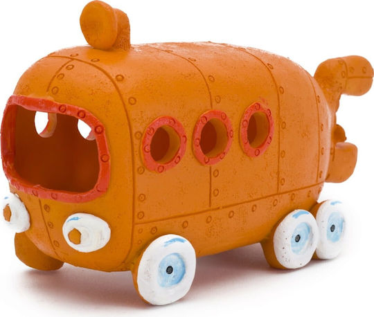 Penn Plax Jucării pentru Acvariu Spongebob Bikini Bottom Autobuz 7 Cm
