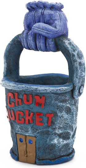 Παιχνιδια Ενυδρειου Penn Plax Spongebob Chum Bucket Plankton Φιλικός Κουβάς Πλανκτον 10,7 Cm