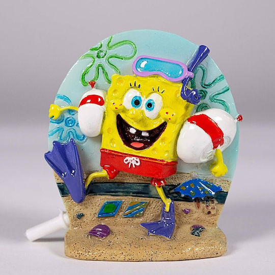 Παιχνιδια Ενυδρειου Penn Plax Spongebob Airstone Μπομπ Σφουγγαρακης Αεροπετρα 7,6 Cm