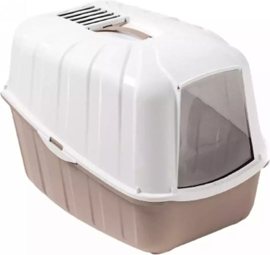 MPS Komoda Toaletă Pisică Închisă cu Filtru Roșie L54 x W39 x H40buc
