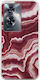 Achatstein Rot Oneplus Nord N30 Se 5g Flexibles TPU Transparentes Silikon