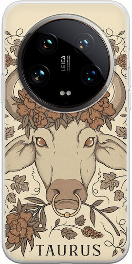 Zodiac Taurus Xiaomi 14 Ultra 5g Flexible TPU Transparent Silicone