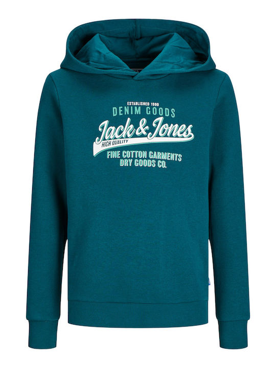 Jack & Jones Детски Суичър с Качулка и Джобове ...