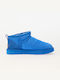 Classic Ultra Mini Women's Ankle Boots Blue