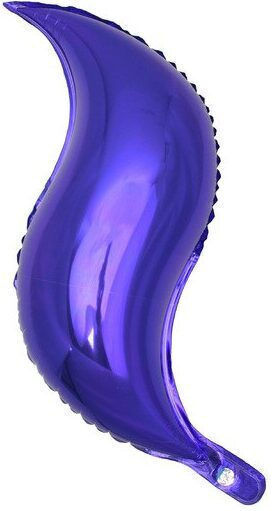 Μπαλόνι Μοβ Swirling S Ουρά Γοργόνας 18"/45cm