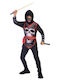 Kinder Karnevalskostüm Ninja-Assassine