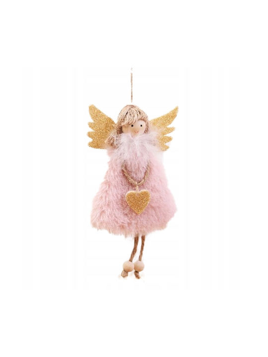 Hanging Ornament Angel Pink